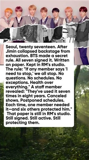 The Secret Rule BTS Made After Jimin's Collapse That They Still Follow Today