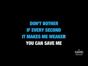 Shape Of My Heart in the Style of "Backstreet Boys" karaoke video with lyrics (with lead vocal)