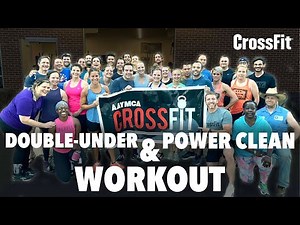 CrossFit Workout: Double-Unders and Power Cleans