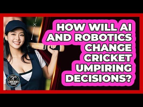 How Will AI And Robotics Change Cricket Umpiring Decisions? - Go-To Cricket Guide