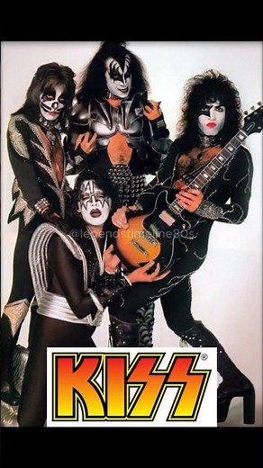 KISS — Then & Now | From Rock Legends to Timeless Icons #KISS #ThenAndNow #RockLegends
