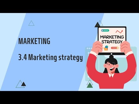 IGCSE Business Studies: Chapter 3.4 Marketing strategy