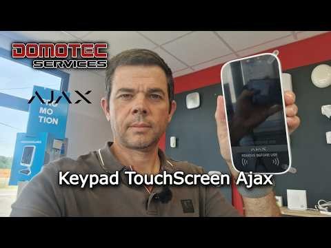 Video presentation: Ajax Keypad TouchScreen