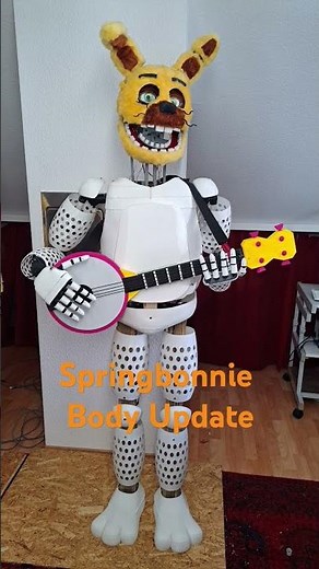 Springbonnie Body Update #fnaf #animatronics #springbonnie