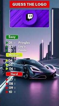 Guess the LOGO in Just 5 Seconds