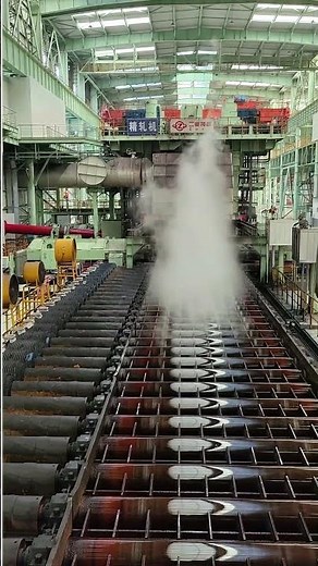 Inside the Real Plate Manufacturing Floor | Heavy Steel Plate Rolling Process