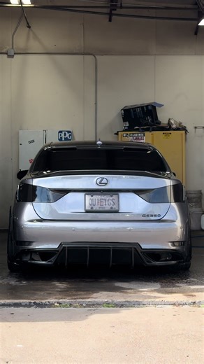Chill Post-Wash Routine for Lexus GS350