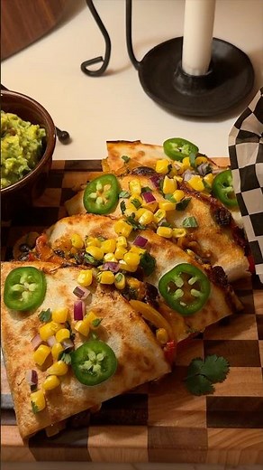 Vegan Cheesy Black Bean Quesadillas