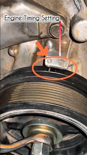 engine timing marks! #youtube #shorts #foryou