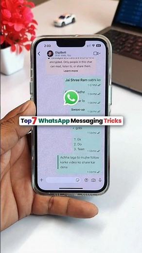 Top 7 WhatsApp Chat Tricks & Hidden Features You Must Try Today! 🔥 #shorts
