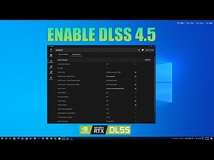 How to enable DLSS 4.5 in All Games in 1min