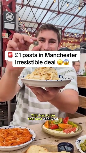 BEST CHEAP EATS IN MANCHESTER (UNDER £5) We’ve partnered with @neotaste.uk to make eating out more affordable! We’re helping put local independent businesses on the map — and giving you access to over 8,000 discount codes in this video alone. Use my code: brit2m – this gives you 2 free months on the Neotaste app and access to all the deals. AD £1 Fresh Pasta @Soots pasta is back for two consecutive weeks — literally the best pasta we’ve ever tasted. 📍 Greenwood St, Altrincham WA14 1SA 🕒 Friday
