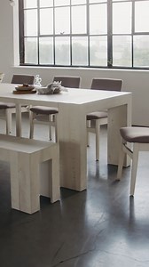 12 reactions | Meet the Transformer Table, a dining table that adjusts to your life. Hosting a party? No problem. Just you and your cat? It’s got you. From 18 inches to 10 feet in seconds, this beauty isn’t just furniture; it’s a game-changer for small spaces and big dreams. Who wants a boring table when you can have this? #TransformerTable #home #holidays #homeinspo #gathering | Transformer Table | Facebook