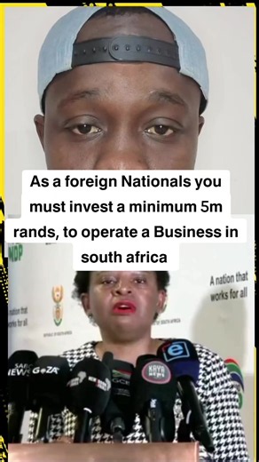 South Africa 5m Rand Investment Rule for Foreign Nationals
