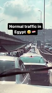 479K views · 1.2K reactions | Traffic in Egypt: where a one-hour drive turns into a scenic tour of patience and car horns.  : salmamahfouz | MyEgypt | Facebook