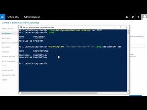 O365: Visualisation des membres d'une DL Dynamique