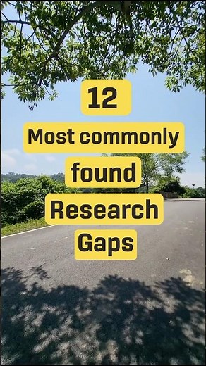 Different types of research gap| ezephd| how to find a research gap
