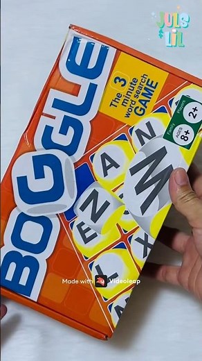 Boggle word game