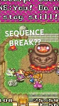 Primm rescues her clone in Secret of Mana (SNES) - A Wild Glitch Appears!