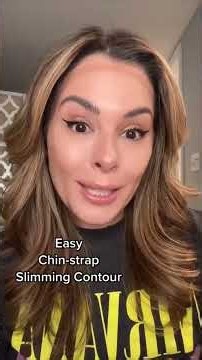 Slimming Contour 👀✨ Easy Tips for a More Sculpted Look! #makeup #beautyover40