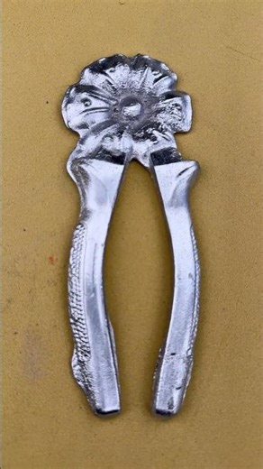 Flower from Pouring Silver |Melting and ASMR Content | #shorts