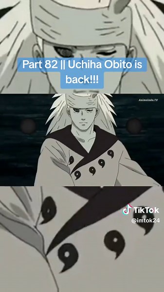 uchiha obito is back!!! #obito #madara #uchiha #naruto #narutoshippuden #perangduniashinobike4 #kakashi