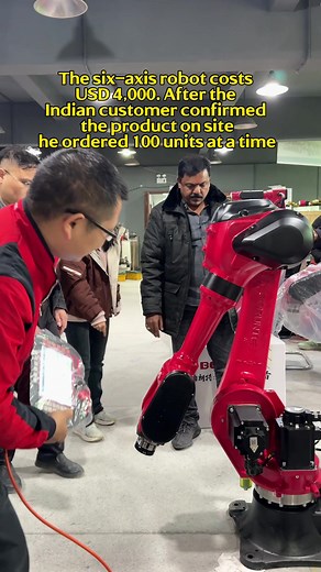 Affordable Six-Axis Robot for Industrial Applications