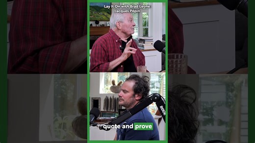 Jacques Pépin on Perfecting Recipes With Practice