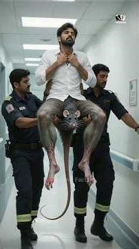 ছেলেটি ইঁদুরের ডিম ভাঙ্গায় তার অর্ধশরিল ইদুরের মত হয়ে গেছে #ai #rat #egg #shorts