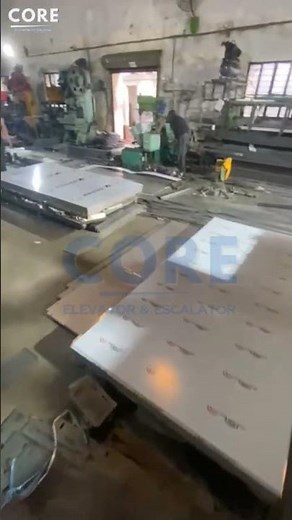 Inside Elevator Manufacturing CNC Factory @Core_Elevatorescalator_Chennai