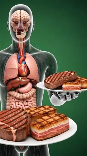 What Happens Inside Your Body When You Eat Meat? (3D Medical Animation) #animation