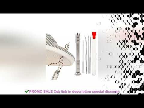 Leather Sewing Needles Kit, Set Contains Silver Leather Sewing Awl, 4 Piece Needle Suitable for Leat