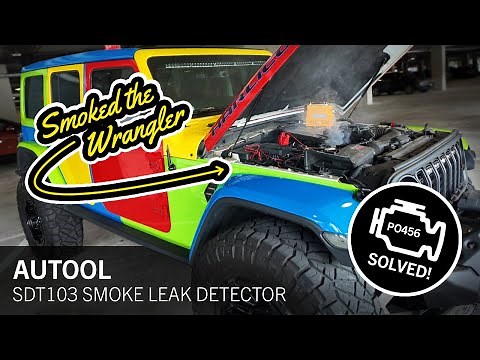 How I Fixed Jeep Wrangler Code P0456 (EVAP Leak) – Smokeed and Solve with Leak Detector