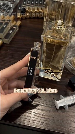 Decanting YSL Libre – From Fullbox to Travel Sprays!
