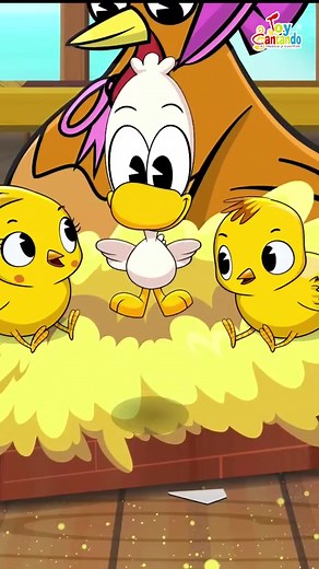 ¡Los pollitos dicen Pío Pío Pío! 🎶💛 Alegra tu día con este clásico musical 🐣🐤