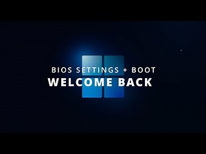 Clean Windows 11 Install – Step 2 - BIOS