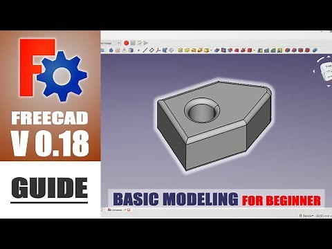 FreeCAD 0.18 PartDesign Guide Tutorial For Beginner
