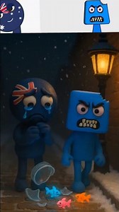 Sprunki OC Australia X Blue Colourblock Have A Fish jarr normal X horror mode #incredibox #sprunki