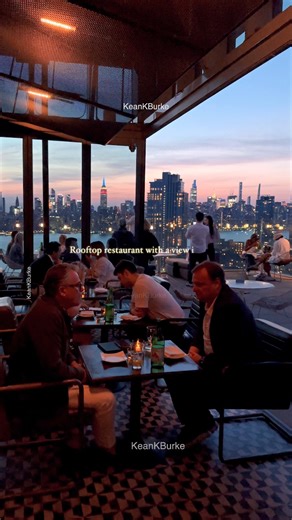 148K views · 2.1K reactions | West Light In Brooklyn. I haven’t been to this rooftop restaurant in about two years but I remember the views of the New York City skyline being incredible from there. #newyork #newyorkcity #brooklyn #empirestatebuilding #nycskyline #nycviews #travelnyc #nycrestaurants #rooftopviews #rooftopbar #sunset #nyc #thebigapple | Kevin Burke | Facebook