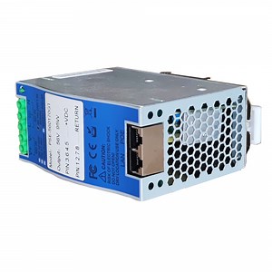 [Hot Item] AC/DC Input Poe Injector DIN Rail Installation Single Port Poe Midspan