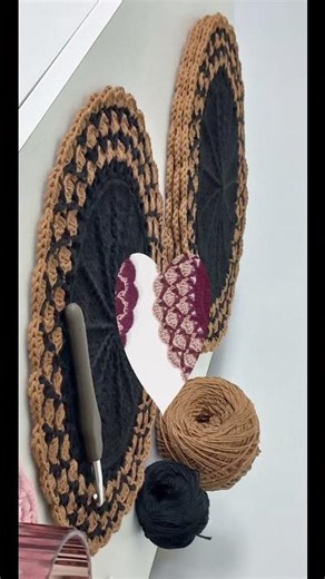 Crochet placemats ideas 🌼💖