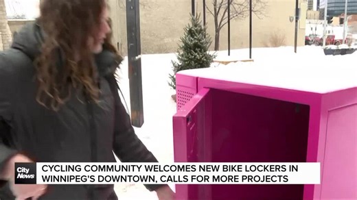 Cycling Community Welcomes New Bike Lockers