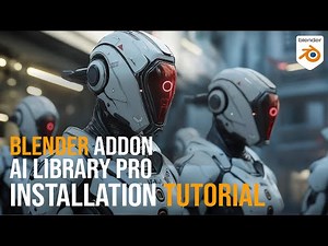 AI Library Pro - Blender Addon Installation Tutorial