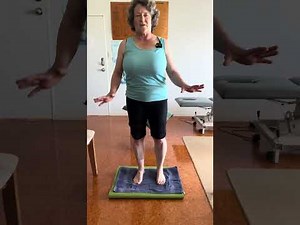 GCS 66F: how to practise balancing on one leg