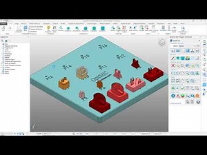 Plugin OptiNC - Machining of electrodes - Powermill