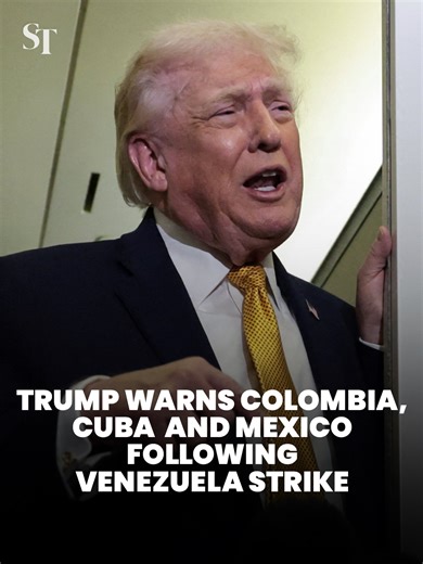 US President Donald Trump has warned of potential action in Colombia and Mexico following his strike on Venezuela. He added that Cuba looks