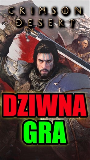 Crimson Desert to... dziwna gra... #gaming #shorts #crimsondesert #pc #steam