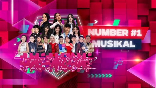 Indosiar on Instagram: "NUMBER #1 MUSIKAL❤️‍🔥⁣⁣⁣⁣⁣ Persembahan Drama Musikal dari 2 program ternama no.1 di Indonesia, D'Academy 7 & Merangkai Kisah Indahserta artis lainnya! Siap membawakan penampilan istimewa dan penuh kejutan!🔥⁣⁣⁣⁣⁣⁣⁣ ⁣⁣⁣⁣⁣⁣⁣ Saksikan kemeriahan 2 Malam Puncak Konser Raya 31 Tahun Indosiar Luar Biasa LIVE hanya di Indosiar dan @vidiodotcom⁣⁣⁣⁣⁣⁣⁣ 👉🏻Malam Puncak Pertama, 10 Januari 2026 pukul 19.00 WIB⁣⁣⁣⁣⁣⁣⁣ 👉🏻Malam Puncak Kedua, 11 Januari 2026 pukul 19.00 WIB⁣⁣⁣⁣⁣⁣⁣ .