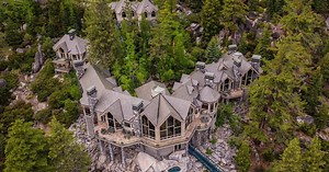 Inside the $75 Million Lake Tahoe Mega-Mansion with a Hillside Tram