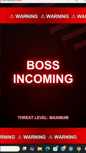 Games Know How to Create Fear 😳 | Boss Warning Screen